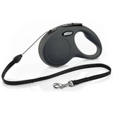 Flexi Classic vrvica, XS 3 m, črn | Shoptok.si