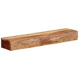  Zidne police 2 kom 60x17x8 cm od masivnog bagremovog drva - 60 x 17 x 8 cm 1 2 | shoptok.hr