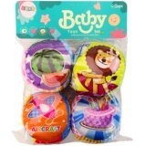  Set šarenih i edukativnih loptica Zvečka - 4u1 | shoptok.hr