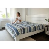 Viktorija Leskovac Prekrivač Singl 140x200cm mikrofiber Blue /white u