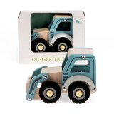 Rex London Drveni traktor Digger Truck – | shoptok.hr