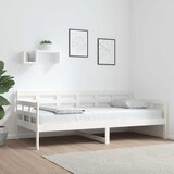  Dnevni ležaj bijeli od masivne borovine 90 x 190 cm Cijene