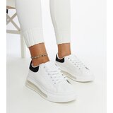 Gemre White sneakers on a high sole Zrina | Shoptok.si