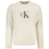 Calvin Klein mu&amp;scaron;ka dukserica s okruglim izrezom krem Slike