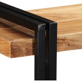  Zidna polica 110x33x45 cm puno drvo bagrem | shoptok.hr