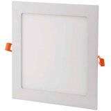 Avide ALU LED vgradni panel kvadratni 18W toplo beli 3000K Cene