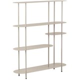 House Nordic Bež metalni regal 118x139x31 cm Rieti – | shoptok.hr