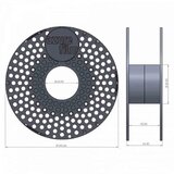 AzureFilm petg pastel filament 1.75mm, 1000g, baby blue | ePonuda.com
