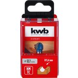 KWB HM glodalo 12.7 polukružni žleb | SB, za glodalicu, drvo/plastika - (49755820)