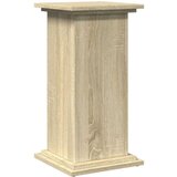  Stalak za izložbu s spremištem boja hrasta 31x30x60 cm drveni | shoptok.hr