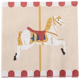 Bloomingville Papirnati ubrusi u setu 20 kom 33x33 cm Merry-go-round – Cijene