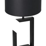  Stona lampa 1xE27/60W/230V 45 cm crna/bela | Eponuda.com