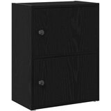  Regal za knjige crni hrasta 40x24x52 cm od konstruiranog drva | shoptok.hr