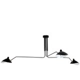 Toolight stropna svjetiljka crna 3 ruke APP569-3C | shoptok.hr