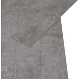 vidaXL Samoljepljive podne obloge PVC 5,21 m² 2 mm siva boja betona | shoptok.hr