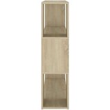 vidaXL Ormarić za knjige / sobna pregrada boja hrasta 100 x 24 x 94 cm | shoptok.hr