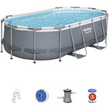 Bestway power steel porodični bazen, ovalni, 427x250x100cm | ePonuda.com