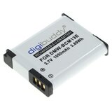 OTB baterija DMW-BCM13 za panasonic lumix DMC-FT5 / DMC-TZ40 / DMC-ZS30, 1050 mah kompatibilnost s originalnom baterijom | shoptok.hr