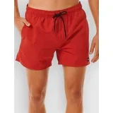 Offset Volley Boardshorts red
