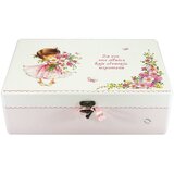  Kutija uspomena, unikatni poklon za krštenje ili rođendan djevojčice - 5. 20x30x10cm - 154188 | shoptok.hr