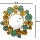 MID.YOU STENSKO OGLEDALO, 80/77/2,5 cm steklo | Shoptok.si
