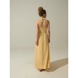 Sinsay Midi haljina s halter izrezom s prugastim uzorkom | shoptok.hr