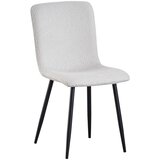 MID.YOU STOL, les, kovina, tekstil bela | Shoptok.si