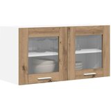  Viseći ormarić Umjetnički hrast i bijela 80 x 31 x 40 cm | shoptok.hr