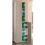 MID.YOU Arhivska Omara Lona Xxl, Bela, Siva | Shoptok.si