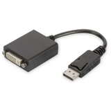 Digitus DVI / DisplayPort Adapter [1x Muški konektor DisplayPort - 1x Ženski konektor DVI, 24 + 5 polova] Crna Okrugli, dvostruko zaštić Cijene