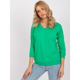 BASIC Feel Good Blouse-RV-BZ-7542.41X-green | Shoptok.si