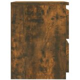  Noćni ormarići 2 kom boja dimljenog hrasta 30x30x40 cm drveni | shoptok.hr