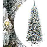 vidaXL Umestno božično drevo med 300 LED Bela 78 x 78 x 210 cm | Shoptok.si