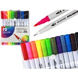  Set of 12 double-sided markers in different colors in an organizer | shoptok.hr