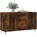  Komoda boja dimljenog hrasta 100 x 36 x 60 cm konstruirano drvo | shoptok.hr