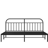  Metalni okvir za krevet s uzglavljem crni 193x203 cm | Eponuda.ba