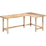  Pisalna miza 180x120x76 cm trden mangov les | Shoptok.si