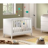 Vipack Bijeli dječji krevet od masivnog bora 60x120 cm Eva – | shoptok.hr