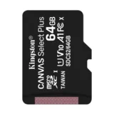 MicroSD Canvas Memory Card 64GB Class10 (SDCS2/64GBSP)