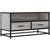 Maison Chic TV omarica - TV enota - Televizijska omarica siva sonoma 80x34,5x40 cm inženirski les in kovina, (21699386) Cene