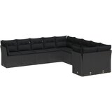  Sjedeća garnitura za vrt 13 kom. Crna poliratan 100 x 100 x 71 cm | shoptok.hr