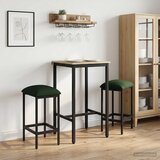  stolica 2 kom. Tamnozelena 40 x 32 x 74 cm | shoptok.hr