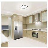  LED plafonsko svetlo FLORI LED/18W/230V 4000K crno 29x29 cm | Eponuda.com