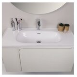 Hanah home Kupatilski ormarić sa umivaonikom i ogledalom (2 komada) Future Bianco | Eponuda.com