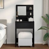  Stolovi za presvlačenje u spavaćoj sobi Crna 80 x 39,6 x 135 cm | shoptok.hr