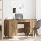  Stol s policom hrast artisan 140 x 50 x 75 cm Konstruirano drvo | shoptok.hr