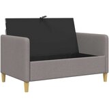 SOFA s pohranom Sivosmeđa 122 x 78 x 87 cm Poliester | shoptok.hr
