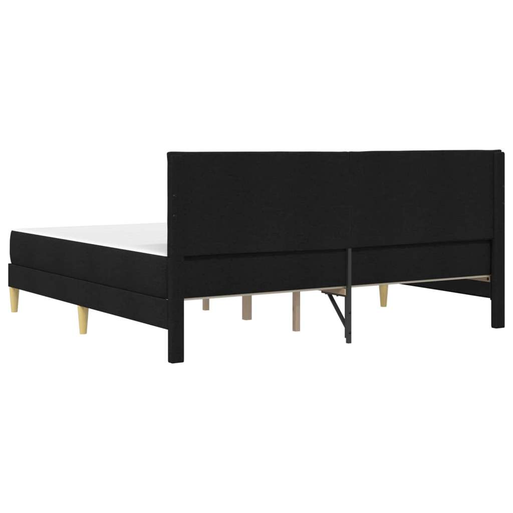  Okvir za krevet Crna 200 x 200 cm Poliester | shoptok.hr