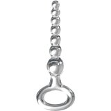 Icicles No. 67 - kroglasti stekleni dildo z zobotrebcem (prosojen) | Shoptok.si