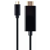 Gembird adapter Type-C male to HDMI-male adapter, 4K 30Hz, 2 m, black, GEMBIRD, A-CM-HDMIM-01 | Eponuda.ba